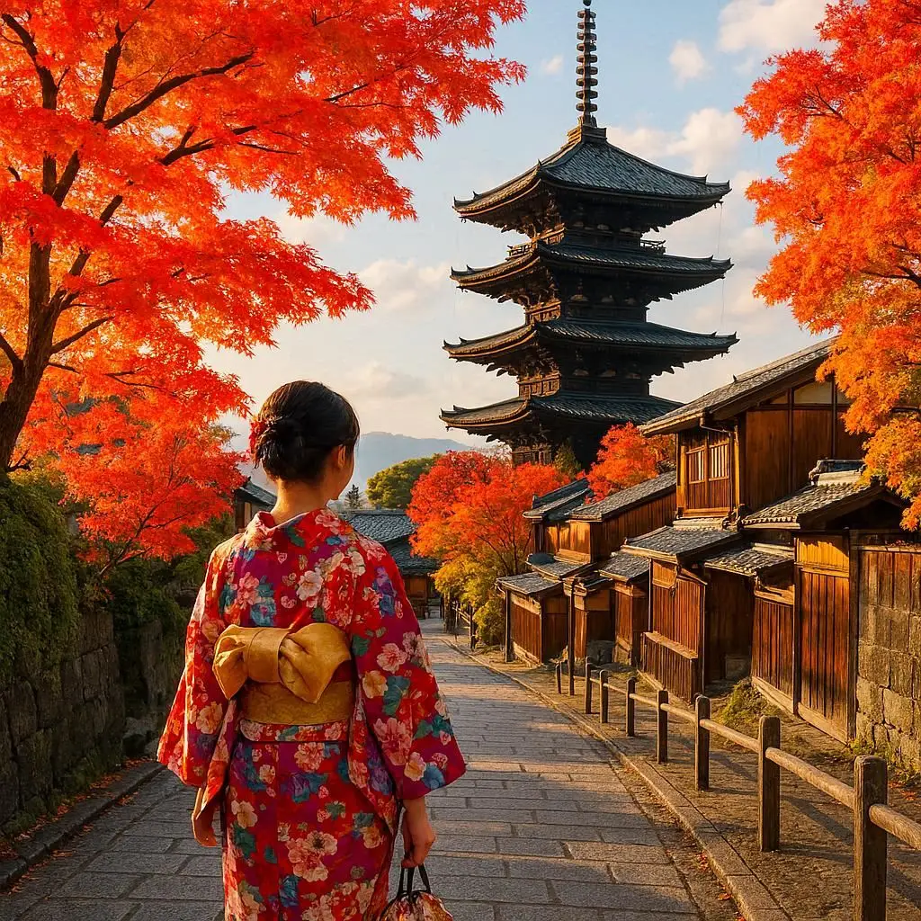 日本京都旅行风景